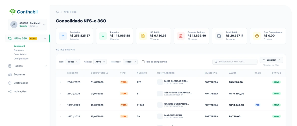 1 Conthabil Especialistas em automação para escritórios contábeis